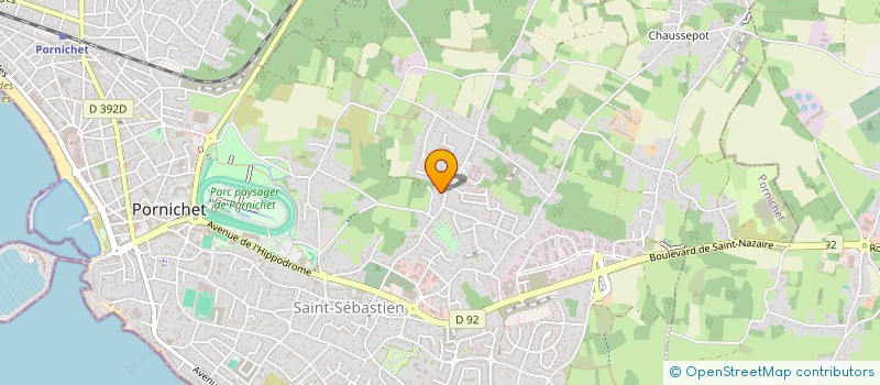 localisation de l'entreprise SCI LE HECQUEUX à PORNICHET