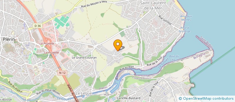 localisation de l'entreprise SCI LE HEGARAT RAPHAEL ET SYLVIE  PLERIN