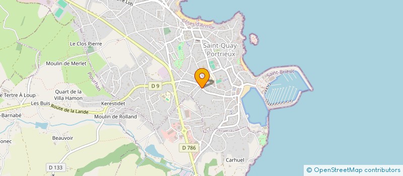 localisation de l'entreprise SCI LE HERISSON  SAINT-QUAY-PORTRIEUX