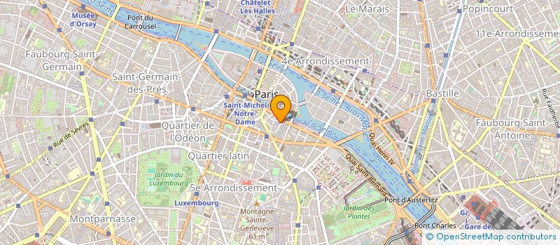 localisation de l'entreprise SCI LE HERISSON DE PONTPOINT  PARIS