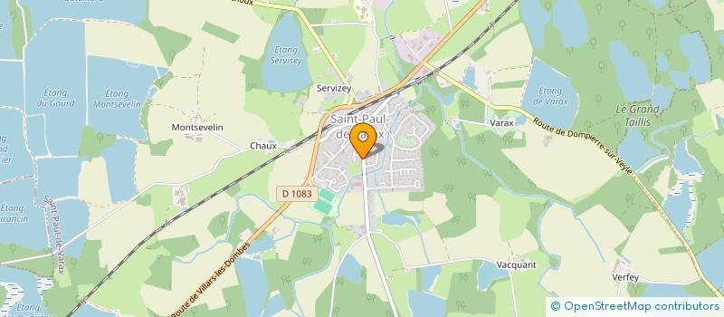 localisation de l'entreprise SCI LE HERON à MARLIEUX