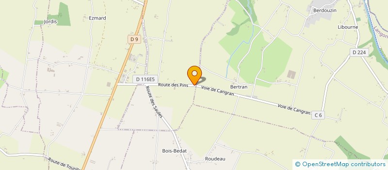 localisation de l'entreprise SCI LE HERRE  FONTET