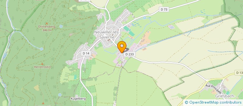 localisation de l'entreprise SCI LE HERRENSTEIN  NEUWILLER-LES-SAVERNE