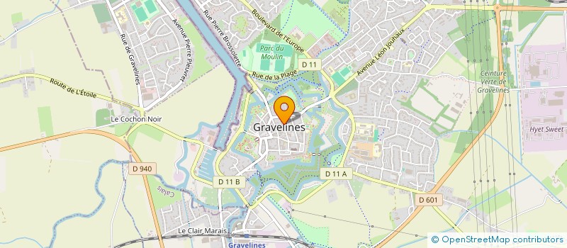 localisation de l'entreprise SCI LE HETRE POURPRE à GRAVELINES