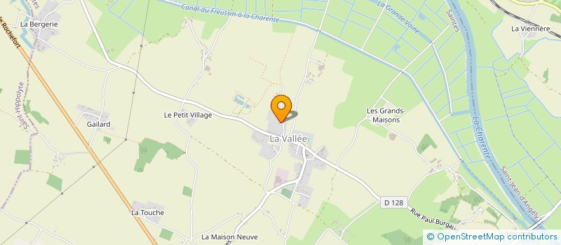 localisation de l'entreprise SCI LE HORSE-CAR  LA VALLEE