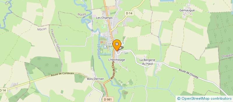 localisation de l'entreprise SCI LE HOURVARI  CORMATIN