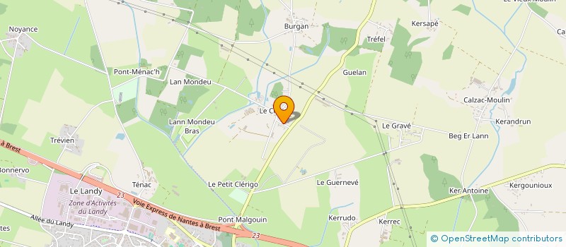 localisation de l'entreprise SCI LE HUIT HUIT  THEIX-NOYALO