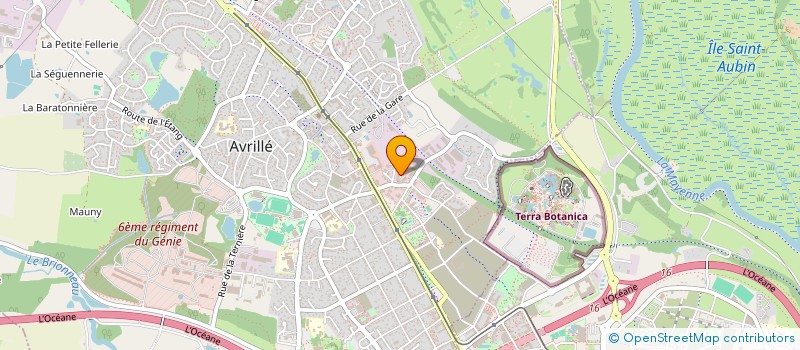 localisation de l'entreprise SCI LE IOTA  AVRILLE