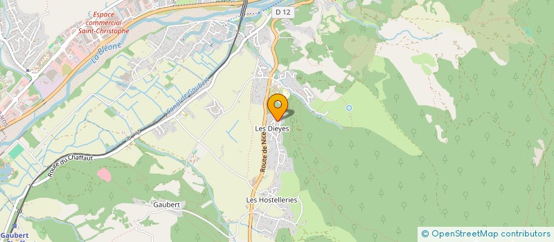 localisation de l'entreprise SCI LE JAAS à DIGNE-LES-BAINS