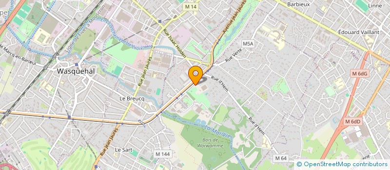 localisation de l'entreprise SCI LE JACQUARD à CROIX