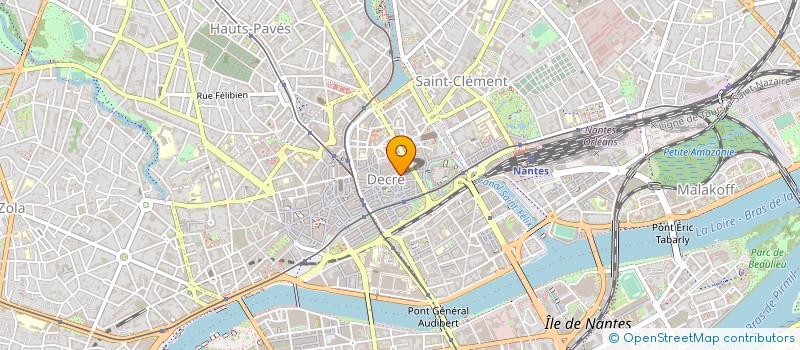 localisation de l'entreprise SCI LE JAMTEL I à NANTES