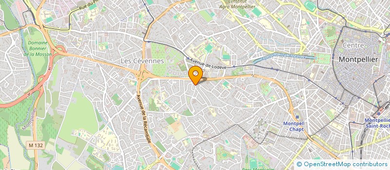 localisation de l'entreprise SCI LE JANIN à MONTPELLIER