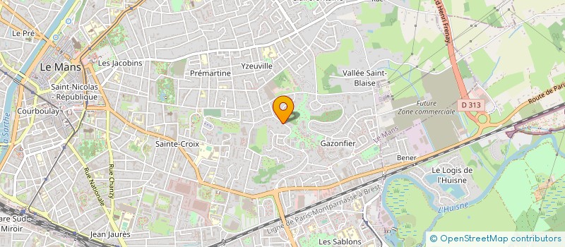 localisation de l'entreprise SCI LE JANKA  LE MANS