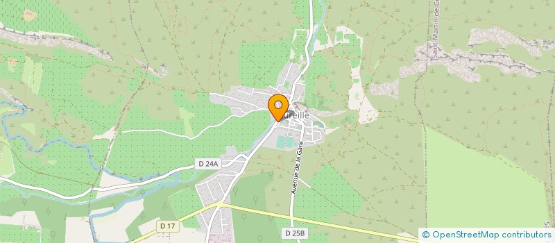 localisation de l'entreprise SCI LE JARDIN  AUREILLE