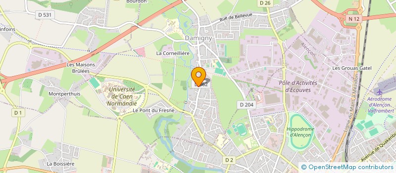 localisation de l'entreprise SCI LE JARDIN à MENIL ERREUX