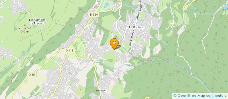 localisation de l'entreprise SCI LE JARDIN D'ATHENA  VAULNAVEYS-LE-HAUT