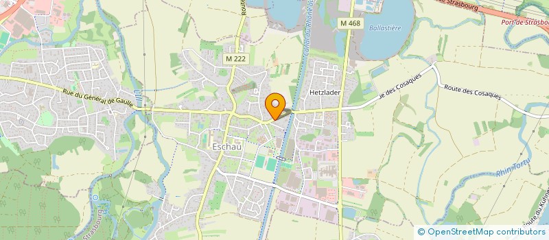 localisation de l'entreprise SCI LE JARDIN D'ERNEST  ESCHAU