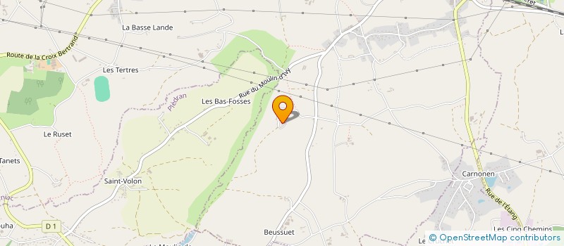 localisation de l'entreprise SCI LE JARDIN DE LA FONTAINE  YFFINIAC