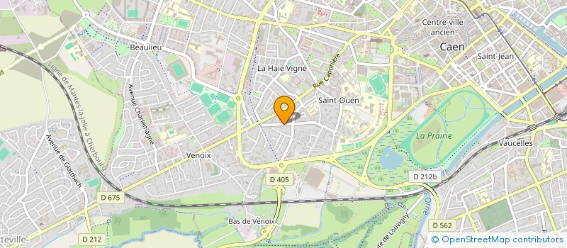 localisation de l'entreprise SCI LE JARDIN DE LA MOTAISIERE à CAEN