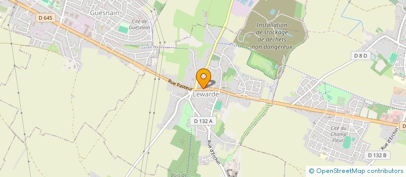 localisation de l'entreprise SCI LE JARDIN DE MARIE  LEWARDE