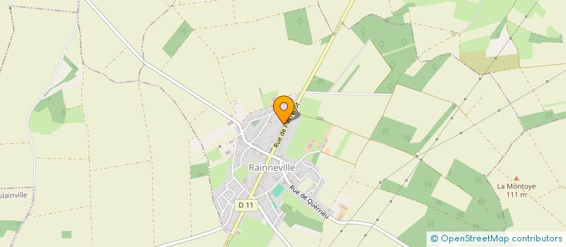 localisation de l'entreprise SCI LE JARDIN DE NICOLAS  RAINNEVILLE