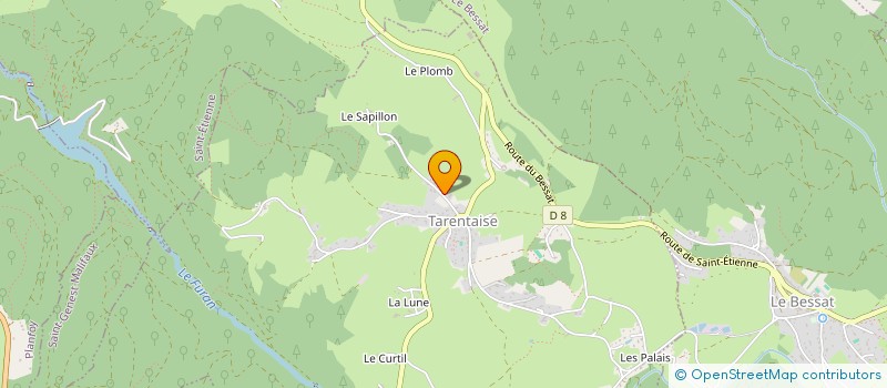 localisation de l'entreprise SCI LE JARDIN DE PERRE SIL'  TARENTAISE