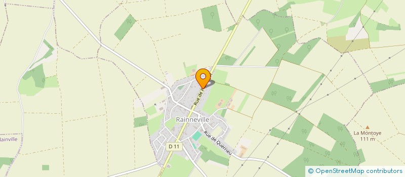 localisation de l'entreprise SCI LE JARDIN DE SEBASTIEN  RAINNEVILLE