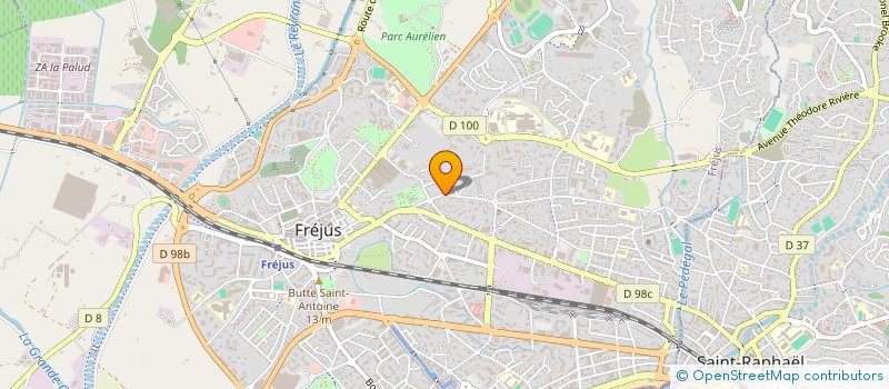 localisation de l'entreprise SCI LE JARDIN DES AMANDIERS à FREJUS