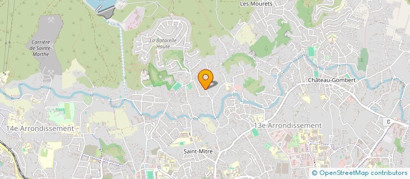 localisation de l'entreprise SCI LE JARDIN DES ETOILES à MARSEILLE