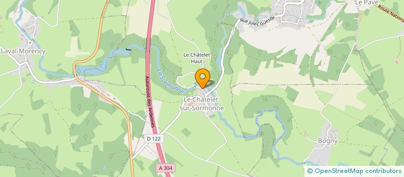 localisation de l'entreprise SCI LE JARDIN DU PATRON  LONNY