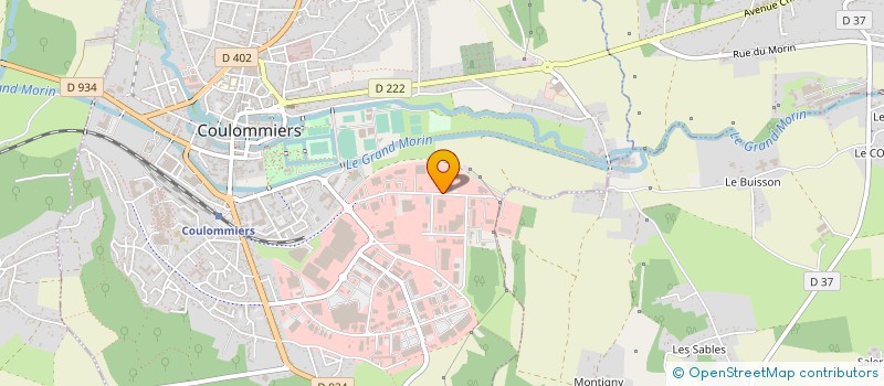 localisation de l'entreprise SCI LE JARIEL à COULOMMIERS