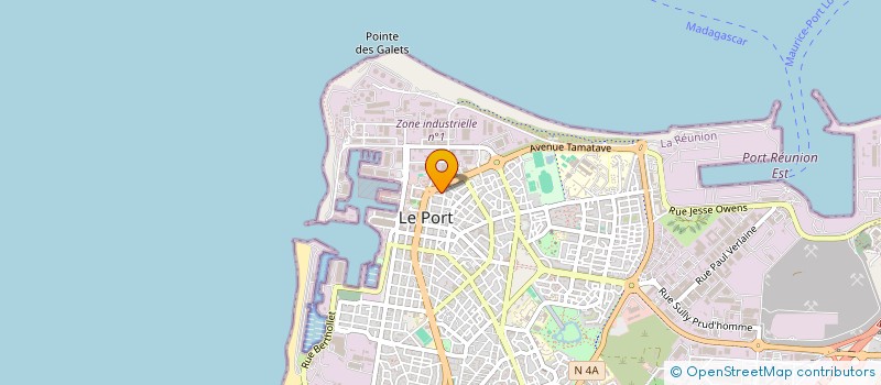 localisation de l'entreprise SCI LE JASMIN  LE PORT