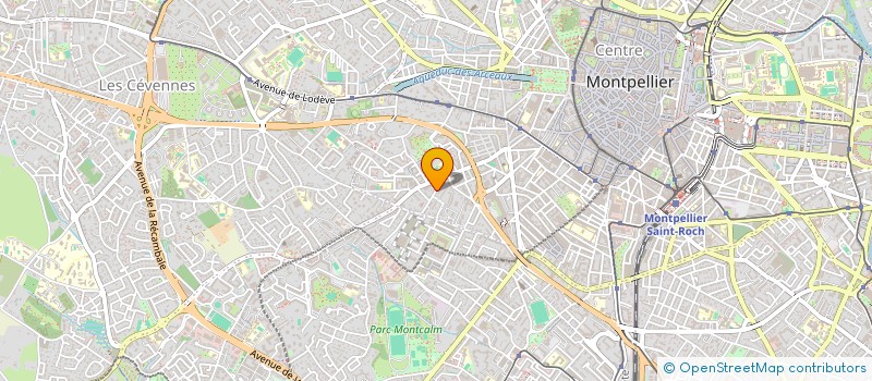 localisation de l'entreprise SCI LE JASMIN à MONTPELLIER