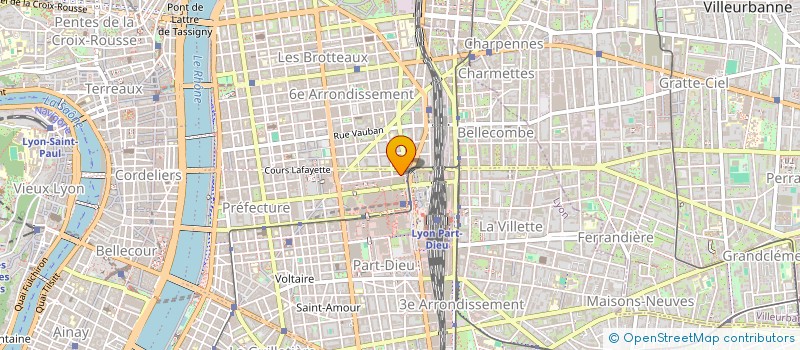 localisation de l'entreprise SCI LE JEAN JAURES  LYON