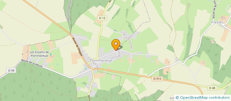 localisation de l'entreprise SCI LE JERSEY  POMMEREVAL