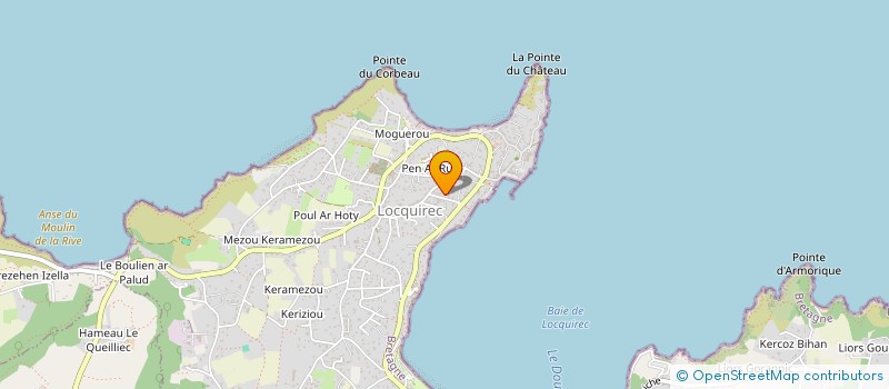 localisation de l'entreprise SCI LE JOLIGUET  LOCQUIREC