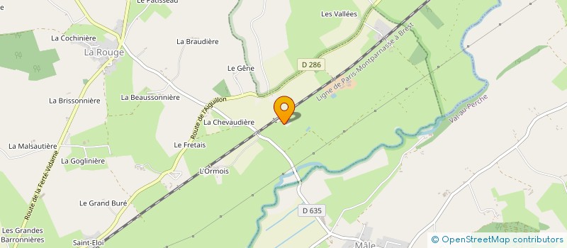 localisation de l'entreprise SCI LE JONCHERAY à VAL-AU-PERCHE