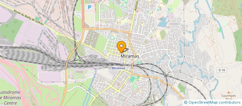 localisation de l'entreprise SCI LE JOURDAN à MIRAMAS