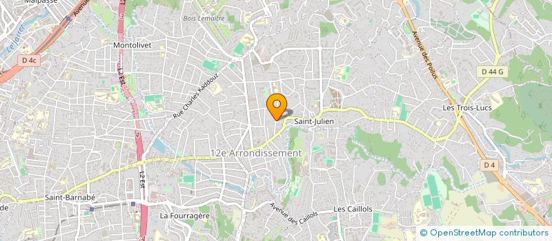 localisation de l'entreprise SCI LE JULIEN à MARSEILLE