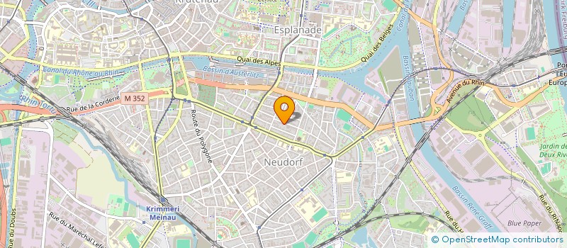 localisation de l'entreprise SCI LE JUSANT à STRASBOURG