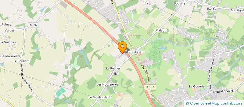 localisation de l'entreprise SCI LE KALYPSO à ORVAULT