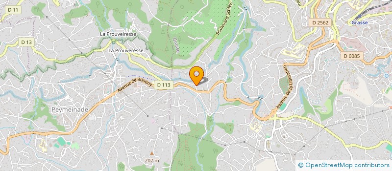 localisation de l'entreprise SCI LE KATIA à GRASSE