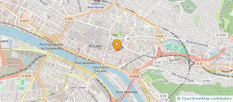 localisation de l'entreprise SCI LE KHEOPS à ROUEN