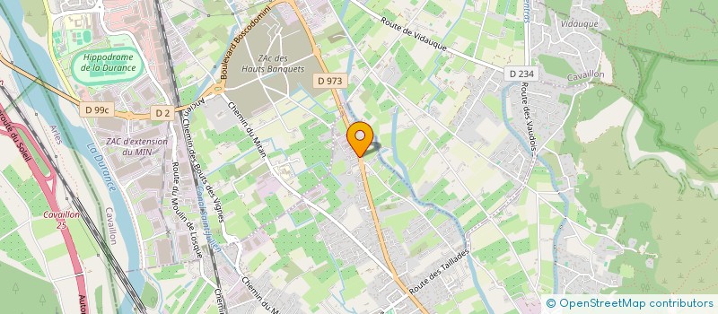 localisation de l'entreprise SCI LE KIOSQUE  CHEVAL-BLANC