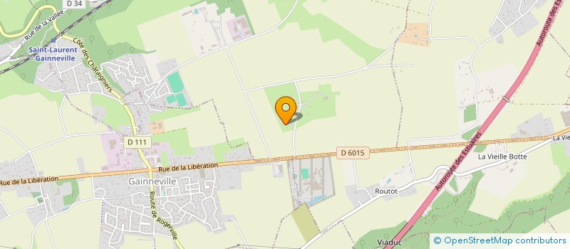 localisation de l'entreprise SCI LE KURVE  SAINT-LAURENT-DE-BREVEDENT