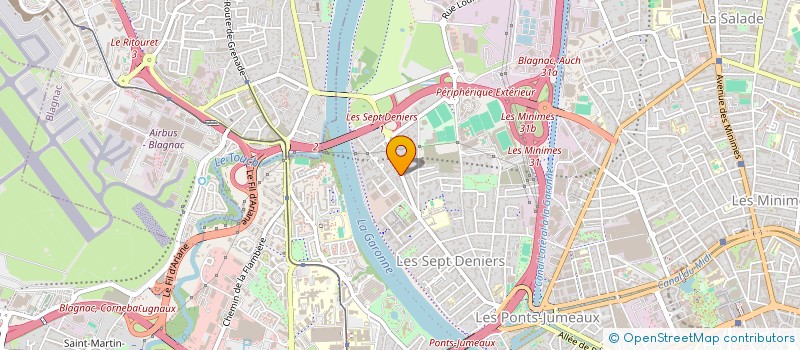 localisation de l'entreprise SCI LE LABO à TOULOUSE