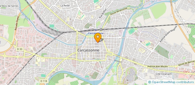 localisation de l'entreprise SCI LE LAC à CARCASSONNE
