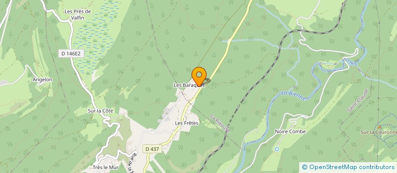 localisation de l'entreprise SCI LE LACUZON  LA RIXOUSE