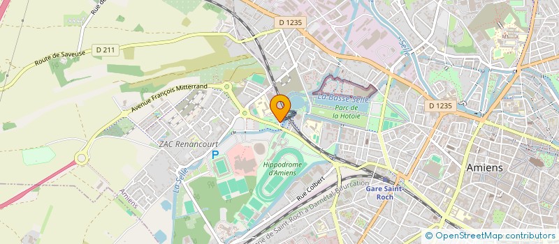 localisation de l'entreprise SCI LE LAMENTIN à AMIENS