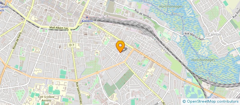 localisation de l'entreprise SCI LE LANDON à AMIENS